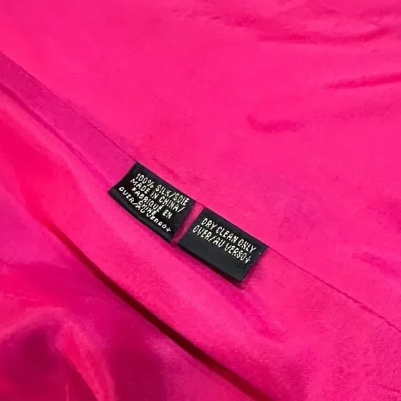 Dana Buchman Raspberry Women's 100% Silk Jacket Size 4 - Picture 11 of 11